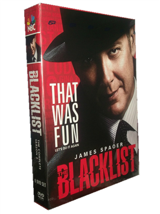 The Blacklist Season 2 DVD Box Set - Click Image to Close